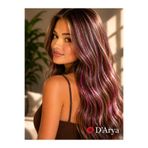 Darya DD283 Işıltılı Açık Pembe Tinsel Saç Simi - Light Pink Hair