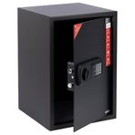 Das Siegel - 50DSBS Çelik Kasa Elektronik Panel ve Şifreli Ev ve Ofis Tipi Çelik Kasa