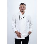 Das Uniform Fermuarlı Şef Gömlek Aşçı Kıyafeti Chef Aşçı Forması
