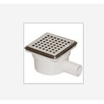 Dasa - Akvo 10*10 32 mm Yandan Çıkışlı Çelik Çerçeveli Yer Süzgeci - H-3000-32-1