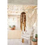 dase home Feng Shui Coconat Bambu Rüzgar Çanı Küçük Boy