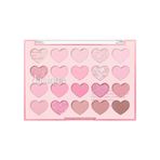dasique Mat ve Işıltılı Tonlardan Oluşan 20 Renkli Far Paleti Mood Shadow Palette (07 Love Heart), 111646