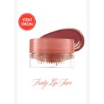 dasique Yoğun Parlaklık Sunan, Meyve Renklerinde Kavanozda Dudak Balmı Fruity Lip Jam 13 Cranberry