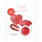 dasique Yoğun Pigmentli Köpük Yapıda Kadife Bitişli Ruj & Allık Souffle Color Pot 20 Apple Candy