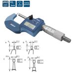 Dasqua 0-25mm Dijital Boru Mikrometresi IP65 0.001mm 4400-0020
