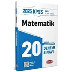 Data 2025 Kpss Matematik Ultra 20 Deneme Çözümlü Data Yayınları