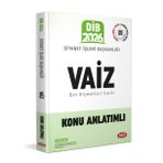 Data 2026 GYS Diyanet İşleri Başkanlığı Vaiz Konu Anlatımlı Data Yayınları
