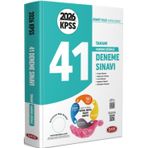 Data 2026 Kpss Genel Yetenek Genel Kültür Ultra 41 Deneme Çözümlü Data Yayınları