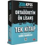 Data 2026 Kpss Lise Ortaöğretim Ön Lisans Soru Bankası Tek Kitap Çözümlü