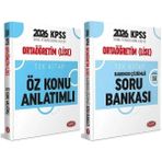 Data 2026 Kpss Ortaöğretim Lise Öz Konu Anlatımlı + Soru Bankası 2 Li Set