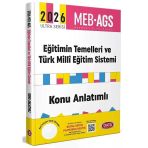 Data 2026 Meb-Ags Eğitimin Temelleri Ve Türk Milli Eğitim Sistemi Konu Anlatımlı Ultra Serisi Data Yayınları