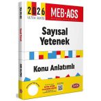Data 2026 Meb-Ags Sayısal Yetenek Konu Anlatımlı Ultra Serisi Data Yayınları