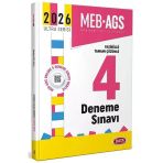 Data 2026 Meb-Ags Tüm Dersler 4 Deneme Fasiküllü Çözümlü Ultra Serisi Data Yayınları