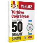 Data 2026 Meb-Ags Türkiye Coğrafyası 50 Deneme Çözümlü Ultra Serisi Data Yayınları
