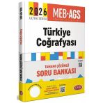Data 2026 Meb-Ags Türkiye Coğrafyası Soru Bankası Çözümlü Ultra Serisi Data Yayınları