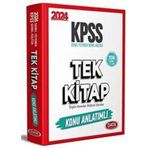 DATA KPSS 2024 G.Y-G.K TEK KİTAP KONU ANLATIMLI