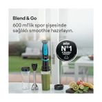 Data Store Braun Multiquick 5 El Blenderi MQ5252BK Stgo2, Siyah/mavi - Ahşap