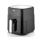 Data Store CDF-451 Prime Airfryer Yağsız Fritöz 4.5 L, Dijital Dokunmatik LED Ekran, 8 Otomatik Program, 80-200°C Sıcaklık Ayarı, Yapışmaz Hazne,kolay Temizlik
