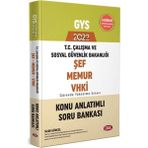 Data Yayınları 2022 GYS Çalışma ve Sosyal Güvenlik Bakanlığı Şef Memur ve VHKİ Konu Anlatımlı Soru Bankası