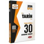 Data Yayınları 2024 KPSS Ultra Serisi Tarih 30 Deneme Sınavı