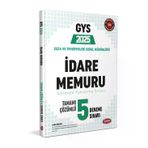 Data Yayınları 2025 Ceza ve Tevkifevleri İdare Memuru GYS Tamamı Çözümlü 5 Deneme Sınavı
