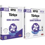Data Yayınları 2025 Kpss Türkçe Konu Ve Soru Bankası Seti 2 Kitap