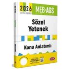 Data Yayınları 2025 MEB - AGS Sözel Yetenek (Türkçe) Konu Anlatımlı