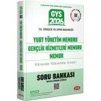 Data Yayınları 2026 GYS Gençlik ve Spor Bakanlığı Yurt Yönetim Memuru Gençlik Hizmetleri Memuru Memur Soru Bankası