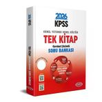 Data Yayınları 2026 KPSS Genel Yetenek - Genel Kültür Tek Kitap Soru Bankası - Karekod Çözümlü + Dijital Eğitim Platformu Hediye