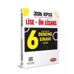 Data Yayınları 2026 KPSS GY-GK Lise Ön Lisans Fasiküllü Karekod Çözümlü 6 Deneme Sınavı