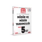 Data Yayınları 2026 MEB EKYS Müdür ve Müdür Yardımcılığı 5 Deneme Sınavı