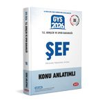 Data Yayınları 2026 T.C. Gençlik ve Spor Bakanlığı Şef GYS Konu Anlatımlı