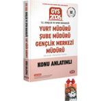 Data Yayınları 2026 T.c. Gençlik ve Spor Bakanlığı Yurt Müdürü-Şube Müdürü-Gençlik Merkezi Müdürü Gys Konu Anlatımı