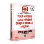 Data Yayınları 2026 T.C. Gençlik ve Spor Bakanlığı Yurt Müdürü - Şube Müdürü - Gençlik Merkezi Müdürü GYS Soru Bankası - Karekod Çözümlü