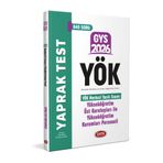Data Yayınları 2026 YÖK Üst Kuruluşları ile YÖK Personeli GYS Yaprak Test