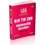Data Yayınları 8. Sınıf LGS Bir Tık Zor Matematik Türkçe Sorular