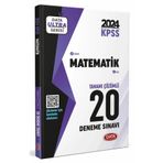 Data Yayınları Data 2024 KPSS Matematik Ultra 20 Deneme Çözümlü Data Yayınları