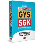 Data Yayınları Data 2026 GYS Sosyal Güvenlik Kurumu SGK Prestij Çözümlü Soru Ban