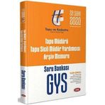 Data Yayınları GYS Tapu Müdürü Tapu Sicil Müdür Yardımcısı Arşiv Memuru Soru Bankası