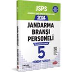 Data Yayınları Jsps Jandarma Branşı Personeli Tamamı Çözümlü 5 Deneme SINAVI-2024