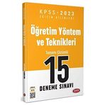 Data Yayınları KPSS Eğitim Bilimleri Öğretim Yöntem ve Teknikleri 15 Deneme Sınavı