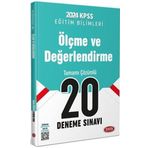 Data Yayınları KPSS Eğitim Bilimleri Ölçme ve Değerlendirme 20 Deneme Sınavı