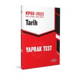 Data Yayınları KPSS Tarih Yaprak Test