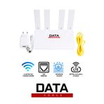 DataForce 4G im Kartlı 4 Anten 1 PORT Taşınabilir Router Wifi 6 Modem CPF906