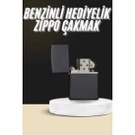 Datatek Erkeklere Özel Hediyelik Eşya Metalik Benzinli Çakmak Doldurulabilir