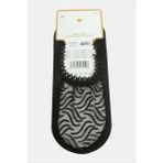 Datatek Oval Dantel Babet Çorap - Standart - Siyah