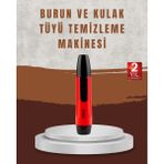 Datatek Raks Leo Burun Kulak Tüy Alma Makinesi 45 Dk Şarj Süreli Kırmızı - Lisinya