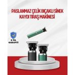 Datatek Saç Sakal Ense Paslanmaz Çelik T-Bıçak Vücut Tıraş Makinesi
