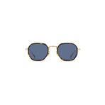 David Beckham Unisex Bi Color-mavi Organik (UV) Cam Titanyum Kapalı Çerçeve Tasarım Güneş Gözlüğü Db1097/s 06jku