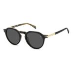 David Beckham Unisex Güneş Gözlüğü DB 1171/S, DB 1171/S PPO2K 50, Siyah, Unisex - yetişkin
